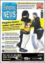 Ein Ehrenrundentänzschen, das es sogar auf das Titelblatt der Eishockey-News schaffte.