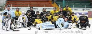 Krefeld Pinguine Spieler werden Bambini-Paten beim KEV81.