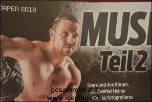 Auch Martin Schymainski ist in der Zeitung. Ein besonderer Artikel in der Sport Bild Nummer 8 2019. 