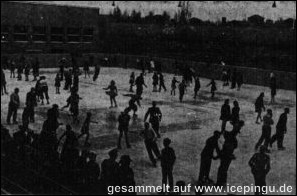 Getummel bei der Stadioneröffnung. 