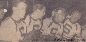 Zum ersten Mal wird der Samt- und Seidepokal ausgespielt. Erster Gewinnr des Pokals und Fairnesspreises Södertälje SK.<br>Weitere Informationen und Bilder: Meilensteine - 1952-1954 Samt- und Seide-Pokal