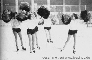 Damals schon Cheerleader.