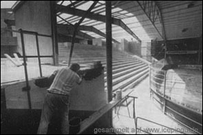 Renovierung der Rheinlandhalle.