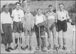 Rollhockeyspieler die Willi Münstermann für seine Amateur-Mannschaft gewinnen konnte.