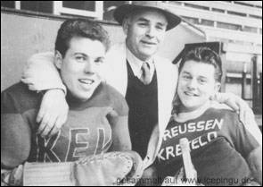 Jack Ferlings mit Uli Jansen und Heinz Wackers.