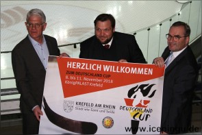 2018: Für drei geplante Jahre ist Krefeld Gastgeber des Deutschland-Cups. 