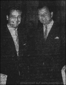 KEV-Vereinsvorsitzende Herbert Beckmann und DEV-Präsident Herbert Kunze.