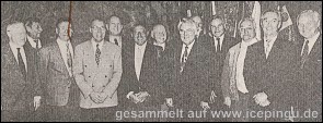 Der Empfang im Rathaus. Schöner Sonntag vom 14.03.1992.