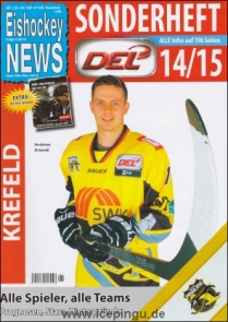 Eishockey News Sonderheft - Vorschau auf die DEL Saison 2014/15. Das Besondere: Eigenes Cover für jeden Verein. 14/15