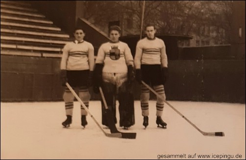 Torhüter und Verteidiger.