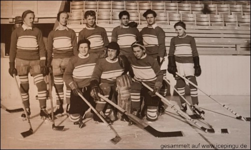 1948 Die Jugendmannschaft des SC Riessersee.
