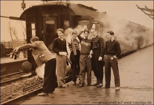 1949 Zwischenstation in Osnabrück.