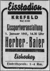 Anzeige "Niederrheinische Volkszeitung" vom 24.12.1940.