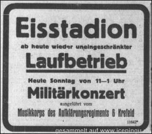 Anzeige "Niederrheinische Volkszeitung"  vom  12.02.1939