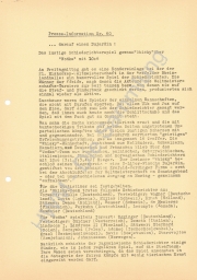 Presseunterlagen