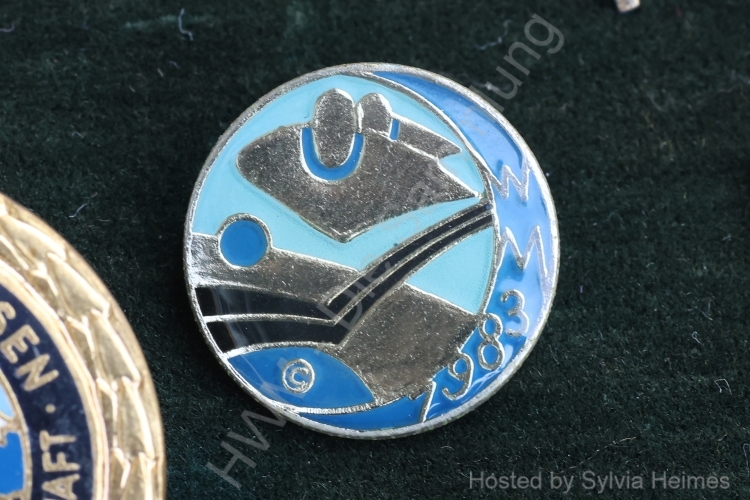 WM 1983 Anstecker