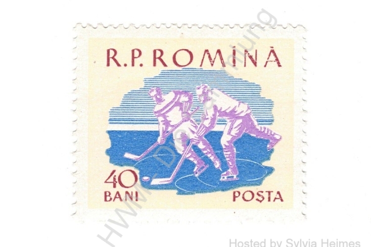 Briefmarke Rumänien Wert 40 Bani