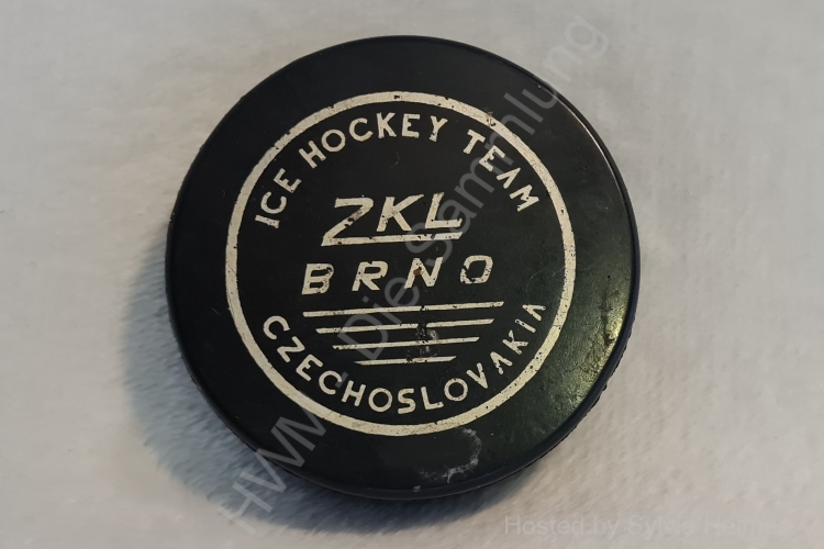 Ice Hockey Team ZKL Brno Puck