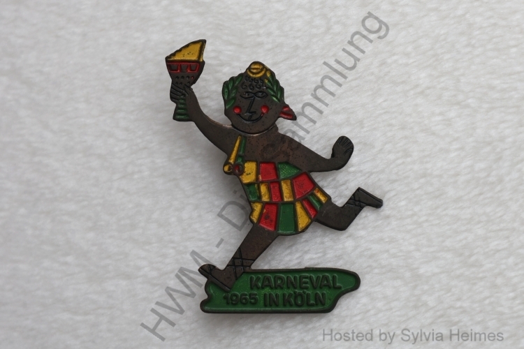 Karneval in Köln 1965 Anstecker