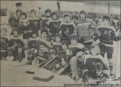 Juli 1975 die letzte Jugendmannschaft.