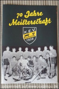 70 Jahre Meisterschaft, das Heft. 