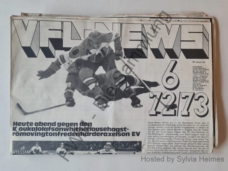 VFL-NEWS Nummer 6 72/73