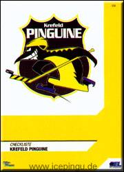 Checkliste Krefeld Pinguine 