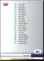 Checkliste Krefeld Pinguine 