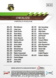 Checkliste Krefeld Pinguine 